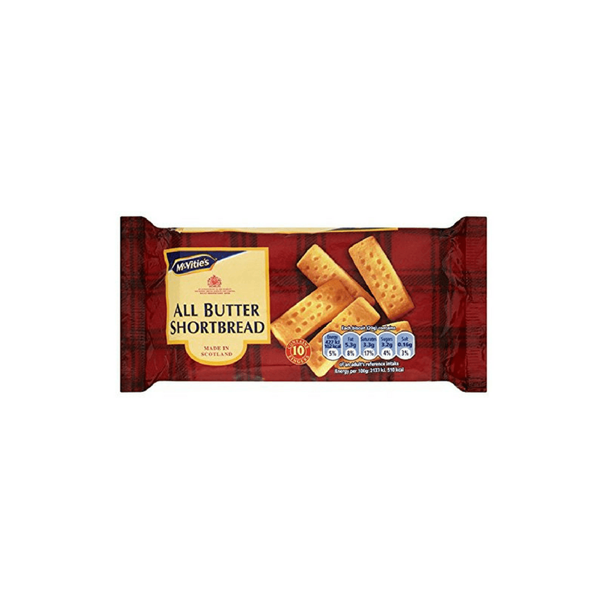 Mcvities All Butter Shortbread
