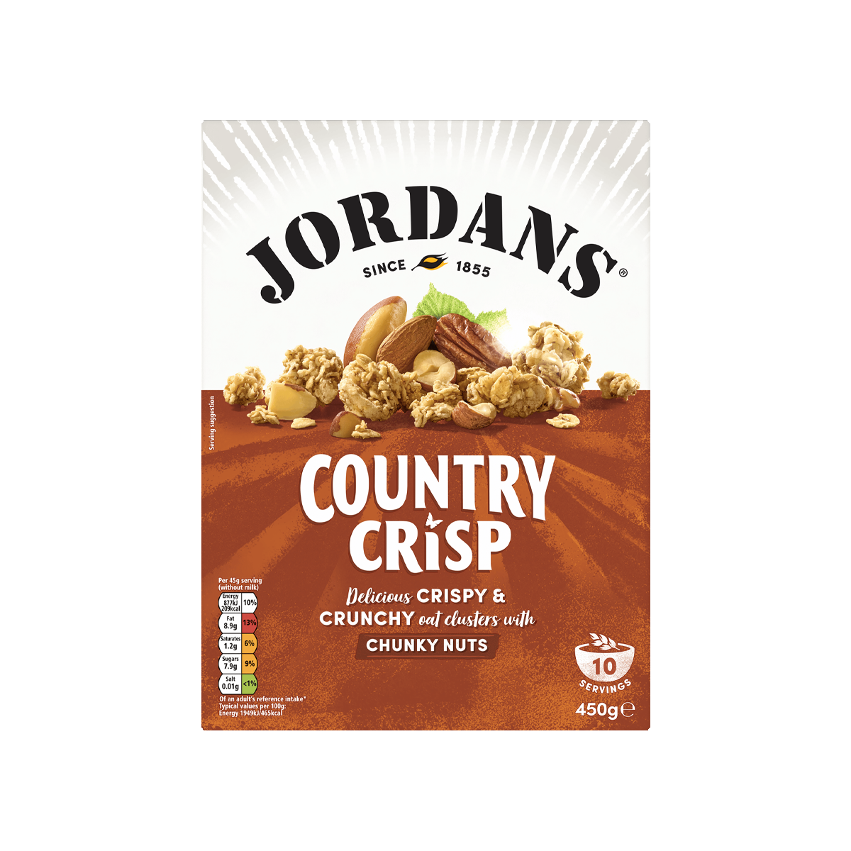 Jordans Country Crisp Cereal Chunky Nut