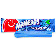 Air Heads Flavoured Candy Blue Raspberry