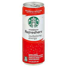 Starbucks Refreshers Green Coffee Strawberry Lemonade