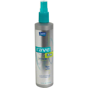 Suave Rave 3x Ultra Scented Hair Spray
