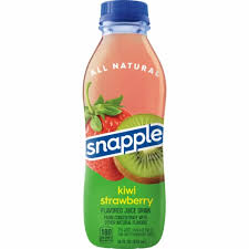 snapple juice drink bottle Kiwi Strawberry