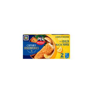 Birds Eye Fish Fillets Fusions 2's Lemon & Black Pepper