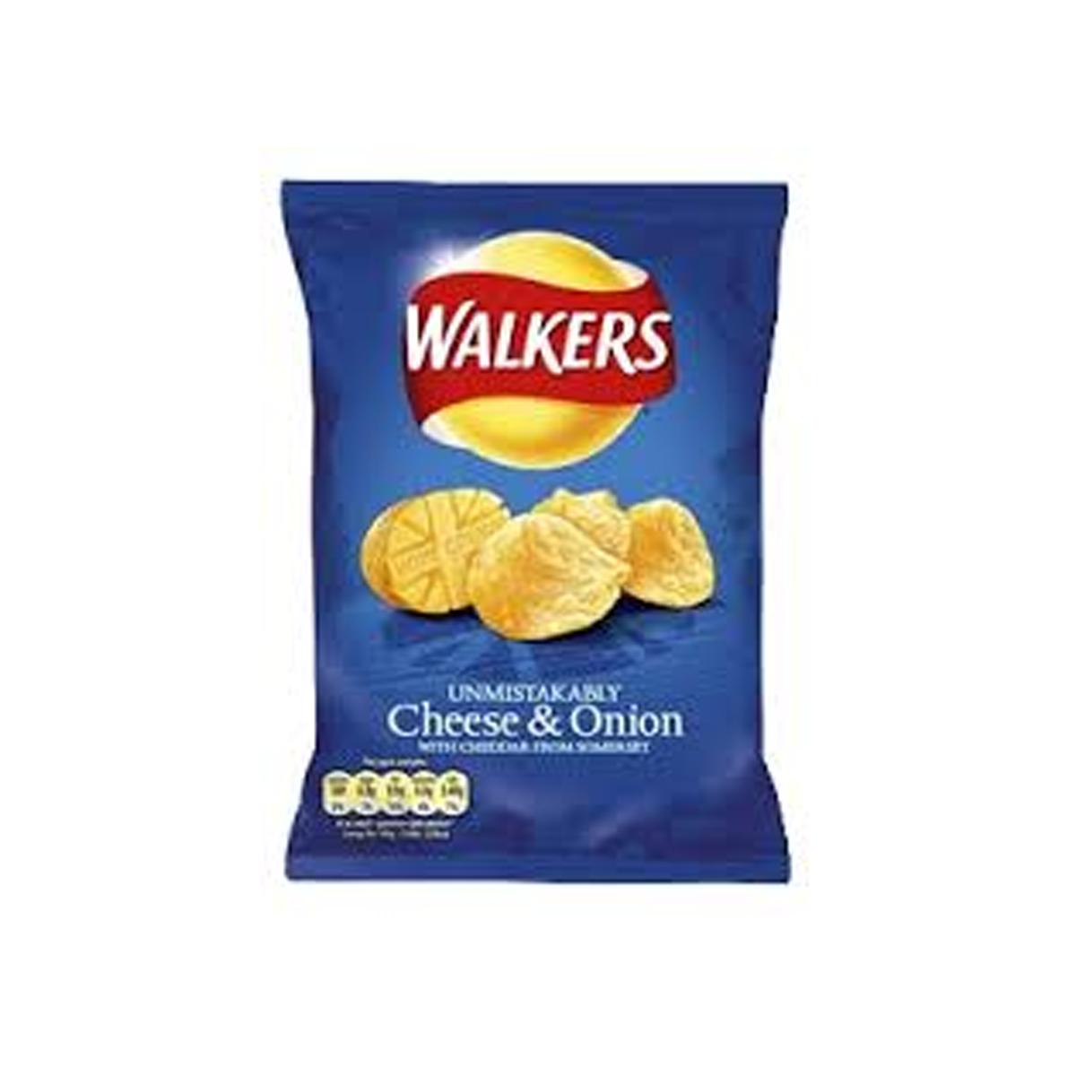 Walkers Flavoured Crisp (Regular) Cheese & Onion