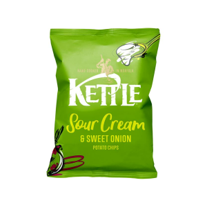 Kettle Hand Cooked Chips Sour Cream & Sweet Onion