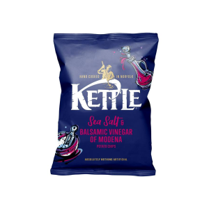 Kettle Hand Cooked Chips Sea Salt & Balsamic Vinegar