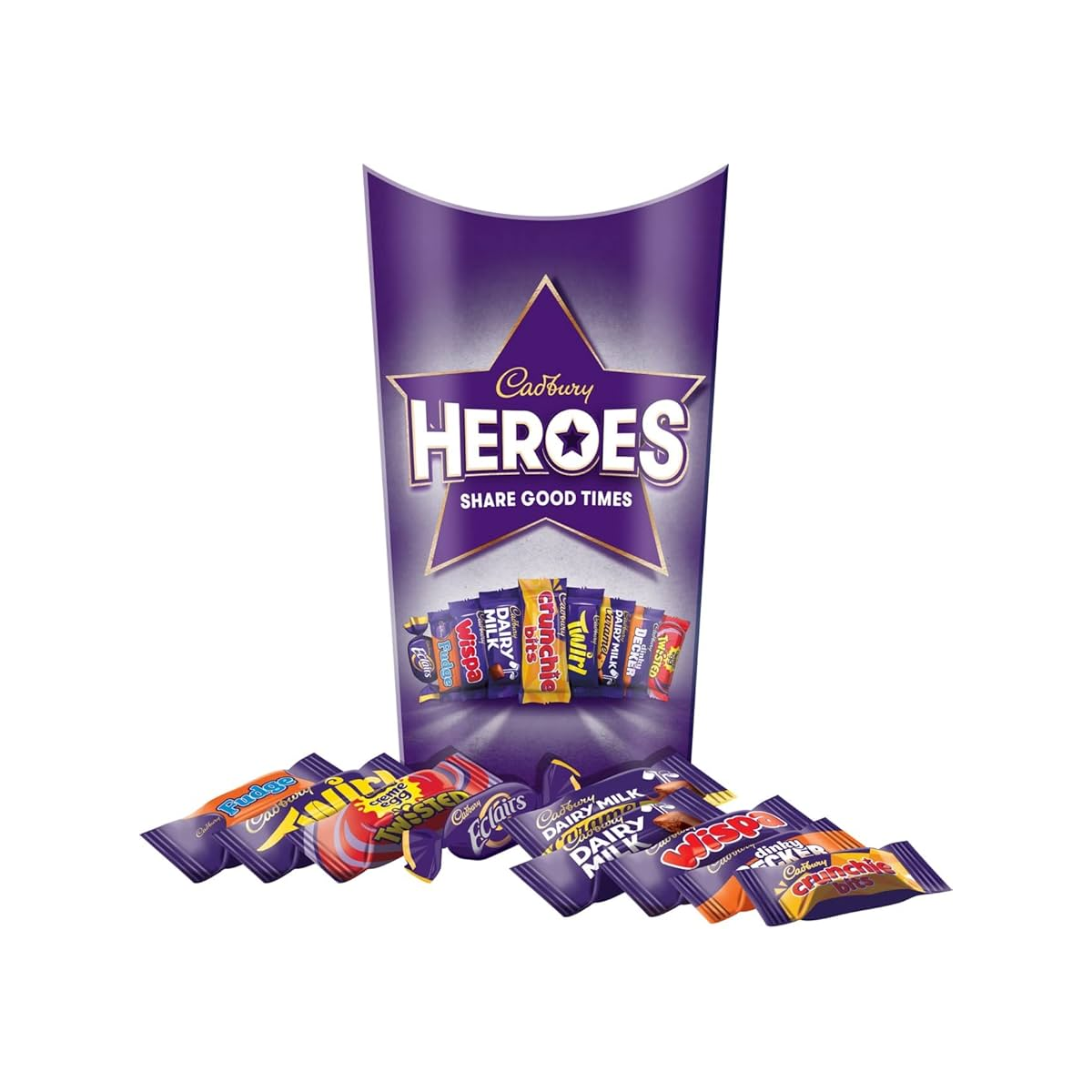 Cadburys Miniature Heroes Wrap Packing
