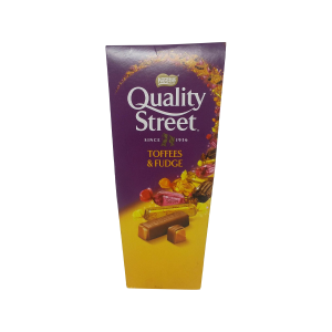 Quality Street Toffee & Fudge Carton