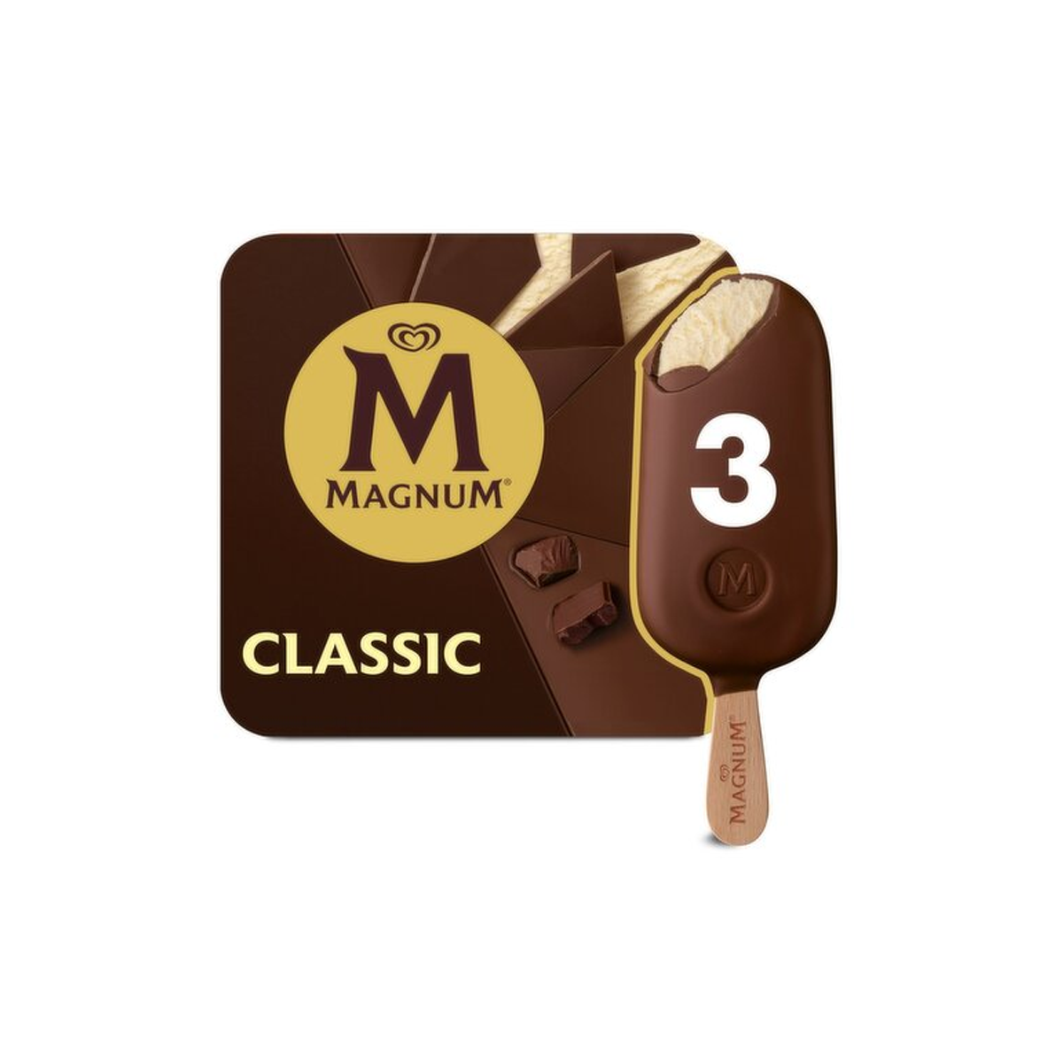 Magnum Ice Cream 3 Pack Classic