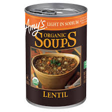 Amy Organic Soup Variety Pack Lentil