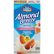 Blue Diamond Almond Breeze Soy Milk Unsweetened