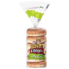 Bubba's Bagels Sliced 6's Onion