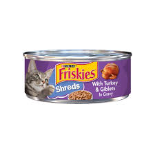 Friskies Cat Food Paste Tin Turkey & Giblets