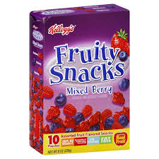 Kellogg's Fruit Snacks 10's Mixed Fruit