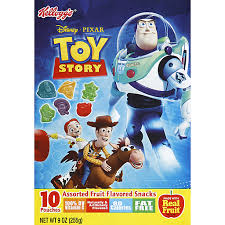 Kellogg's Fruit Snacks 10's Toy Story