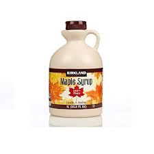 Kirkland Organic Maple Syrup Grade B Dark Amber