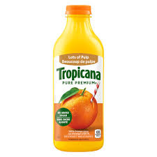 Tropicana Fresh Juice Tetrapack Orange Lots of Pulp Calcium